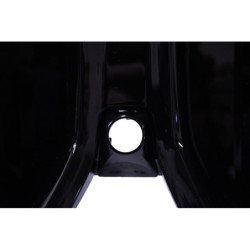 Решетка бъбреци BMW X6 G06 2018+ двойни ребра черен гланц (4)