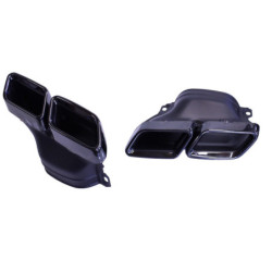 (PART) Exhaust pipes for Mercedes W205 W166 C292 C205 black