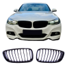 Mřížka ledvinky kompatibilní s BMW řady 3 F34 lesklá černá jednořadá