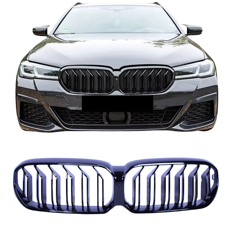 Mriežka chladiča lesklá čierna kompatibilná s BMW G30 G31 Facelift