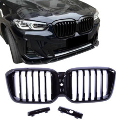 Grill kidneys for BMW X3 G01 X4 G02 LCI single line
