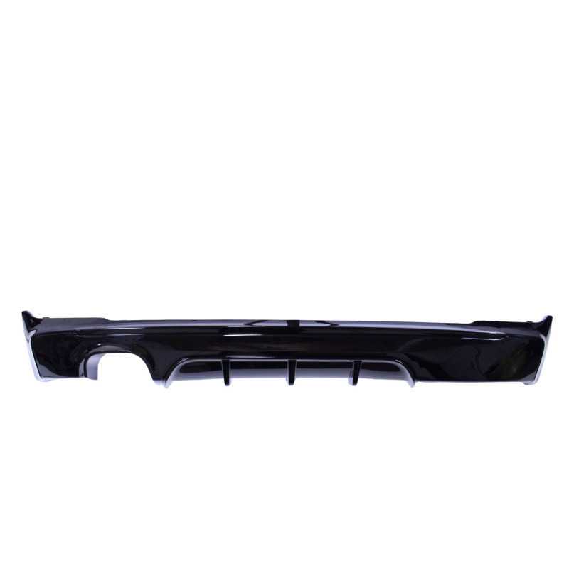 Difusor trasero compatible con BMW Serie 2 F22 F23 negro brillante 218 220 230 235