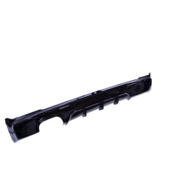 Difusor trasero compatible con BMW Serie 2 F22 F23 negro brillante 2L