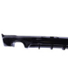 Difusor trasero compatible con BMW Serie 2 F22 F23 negro brillante 2L
