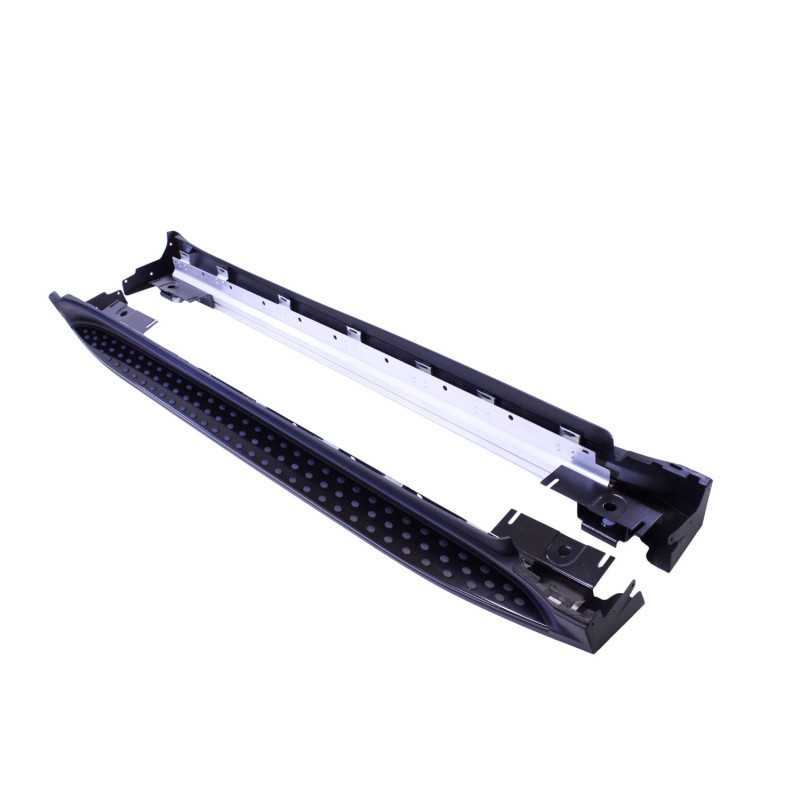 Estribos para Mercedes W164 ML negro brillante