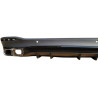 Difusor trasero para Mercedes GLE W167 2019+ con piezas embellecedoras de escape dobles cromadas