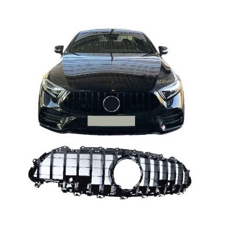 Režģis saderīgs ar Mercedes-Benz CLS C257 spīdīgi melns