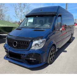 Grill compatible with mercedes sprinter w906 2014-2017 glossy black