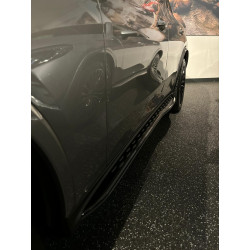 Estribos para mercedes glc - glc coupé 2023+ x254 c254 negro brillante