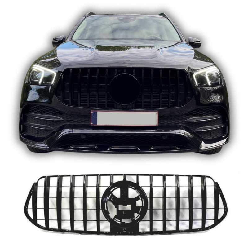 Решетка Mercedes-Benz GLE W167 SUV/GLE Купе C167 черна 2020-2023