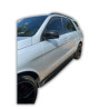 Estribos compatíveis com mercedes-benz w166 ml gle black