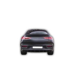 Difusor trasero para Mercedes GLE coupé C167 negro brillante