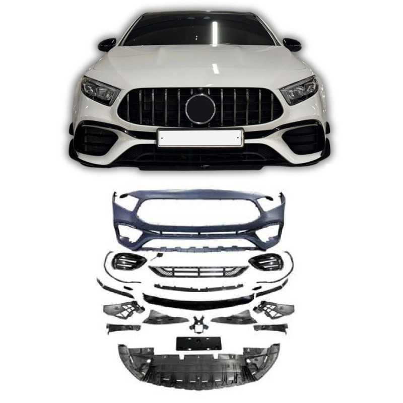 Přední nárazník pro Mercedes třídy A W177 V177 A45 AMG vzhled