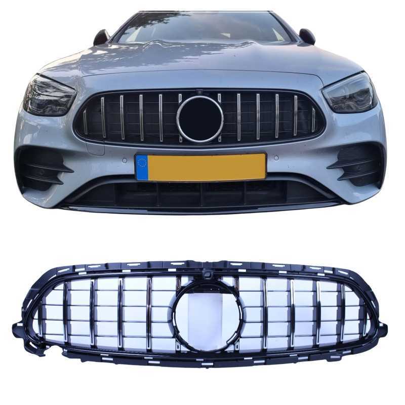 Grelha Mercedes Classe E W213 S213 A238 C238 Facelift com AMG Line cromado