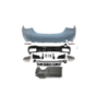 Rear bumper with diffuser compatible with the Mercedes C-Class W206 Sedan PDC