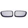 Grill kidneys compatible with BMW 5 Series F10 F11 glossy black single bars