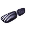 Grill kidneys compatible with BMW 5 Series F10 F11 glossy black single bars