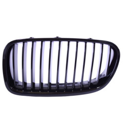Grill kidneys compatible with BMW 5 Series F10 F11 glossy black single bars