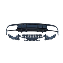 Πίσω προφυλακτήρας με διαχύτη συμβατός με Mercedes C-Class W205 Facelift