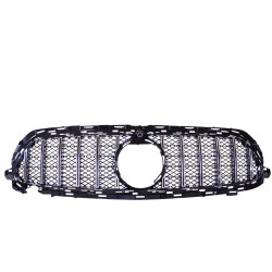 Grilă cromată compatibilă cu Mercedes E W213 S213 A238 C238 facelift cu pachet AMG line cu structură tip fagure de miere