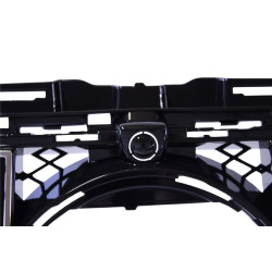 Kromgrill kompatibel med Mercedes E W213 S213 A238 C238 facelift med AMG line-pakke med honeycomb-struktur