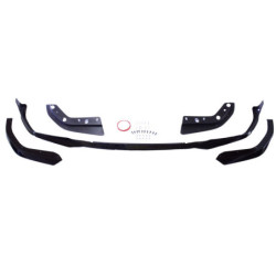 Frontspoiler kompatibel med BMW 3-serie G20 G21 Sedan Touring blank sort