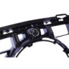 Griglia compatibile con Mercedes Classe C W206 Berlina AMG-Line Carbon Look + Strisce Rosse