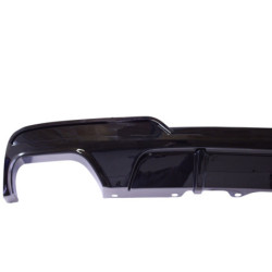 Diffusor passend für BMW 5er F10 F11 Limousine Touring glänzend schwarz
