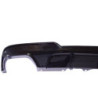 Difusor compatível com BMW Série 5 F10 F11 Sedan Touring preto brilhante