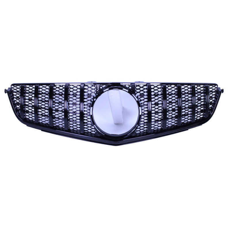 Grille compatibel met mercedes w204 c63 amg facelift zwart