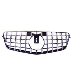 Grill compatible with Mercedes E class W212 sedan chrome