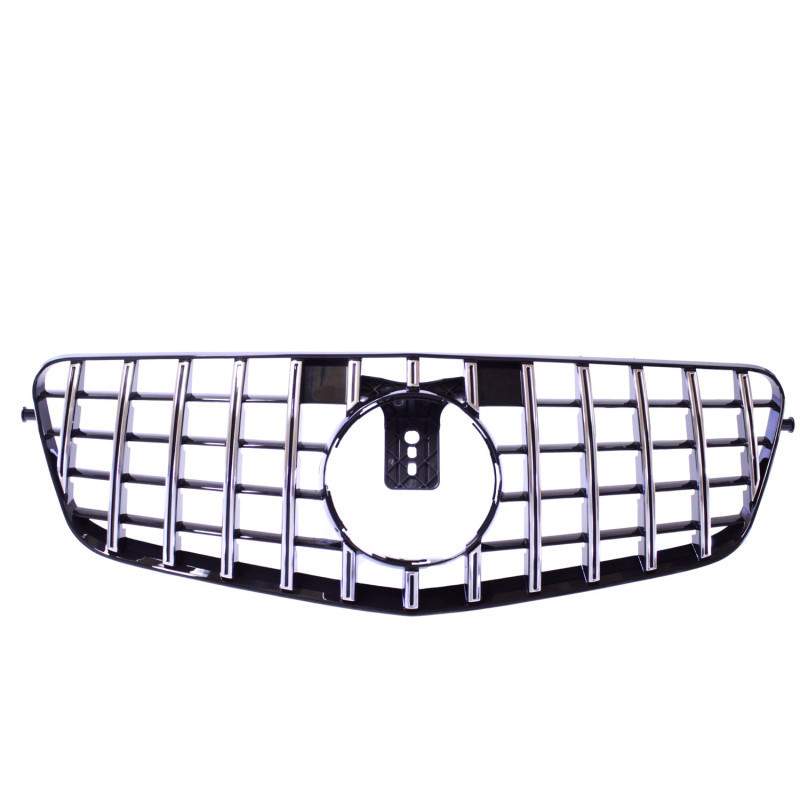 Grill compatible with Mercedes E class W212 sedan chrome