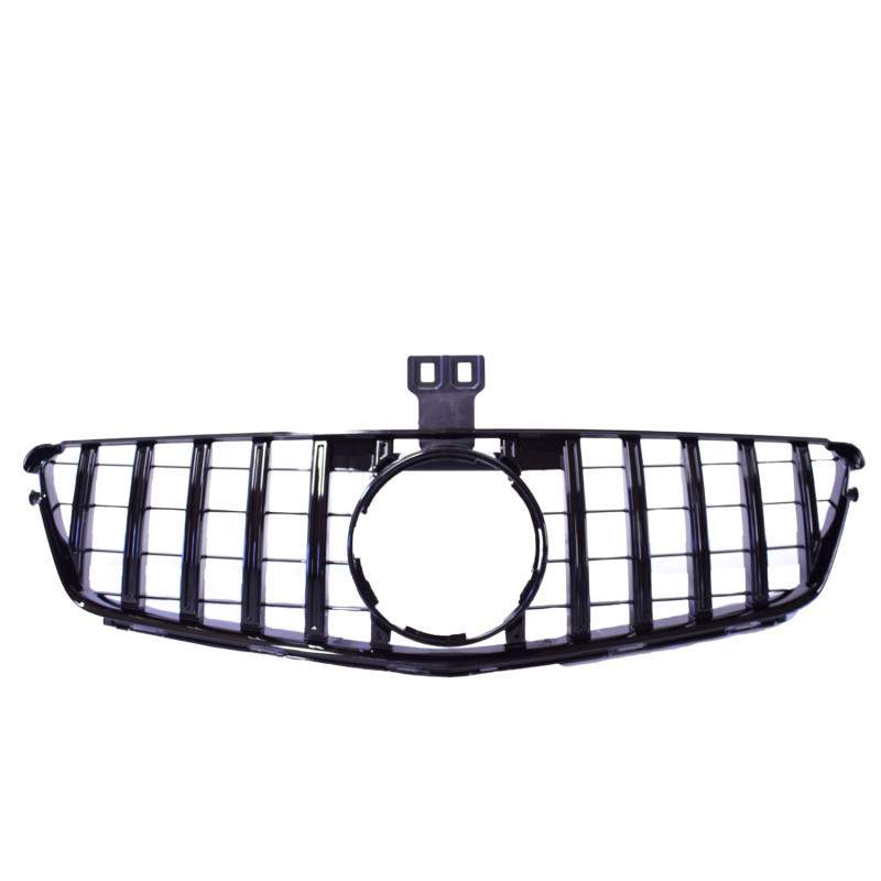 Grill compatible with Mercedes C Class W204 Sedan Estate Coupe black