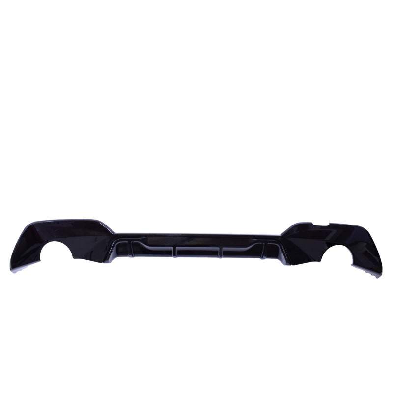 Difusor compatível com BMW Série 3 G20 Sedan G21 Touring pré-LCI preto brilhante