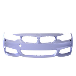 Front bumper M-Tech look BMW 4 Series F32 F33 Coupé Convertible F36 Gran Coupé with PDC + SRA (2)