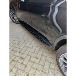 Estribos para Mercedes GLC - GLC Coupé X253 C253 negro brillante