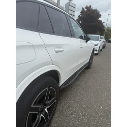 Running boards for mercedes glc - glc coupe 2023+ x254 c254 glossy black