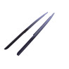 Sideskirt difusor trasero conjunto adecuado para BMW Serie 5 F10 F11 Sedán Touring negro brillante