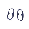 Dyfuzor Mercedes Klasa A W177 Hatchback 2019+ podwójne chromowane okrągłe końcówki wydechu (4)