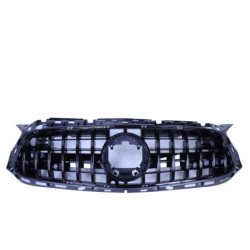 Grill compatible with mercedes amg gt facelift 2-door c190 18+ black