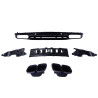 Diffusore per Mercedes Classe C W205 berlina e station wagon con terminali di scarico neri