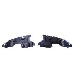 Diffusore con finiture di scarico cromate compatibile con Mercedes W205 classe C berlina e br