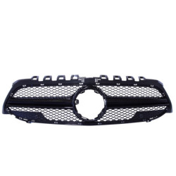 Grill compatible with Mercedes A class W177 V177 black with front camera