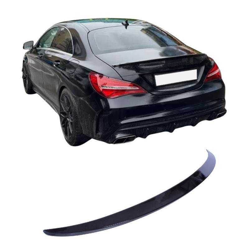 Spoiler kufru Mercedes-Benz CLA C117 Coupé černá lesklá obsidiánová černá metalíza