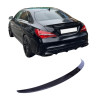 Spoiler da bagageira para Mercedes CLA C117 coupé preto brilhante preto obsidiano metalizado