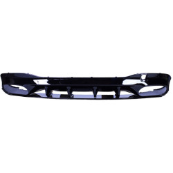 Difusor Mercedes CLA C118 X118 W118 AMG Line embellecedores de escape negros redondos (3)