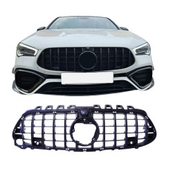 Решетка, съвместима с Mercedes W177 A45 AMG black