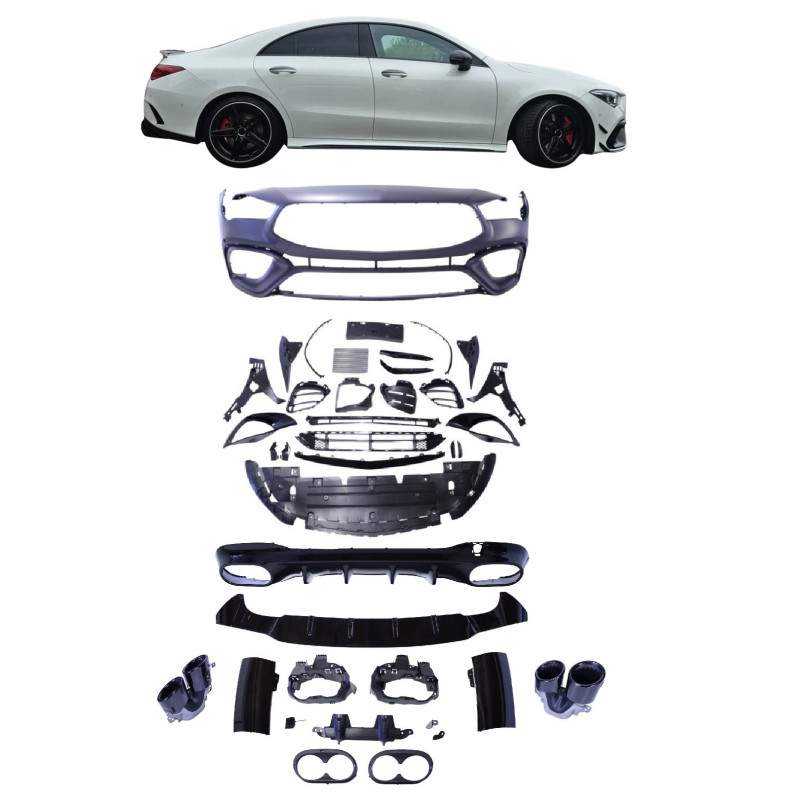 Bodykit Mercedes CLA C118 W118 X118 z AMG Line