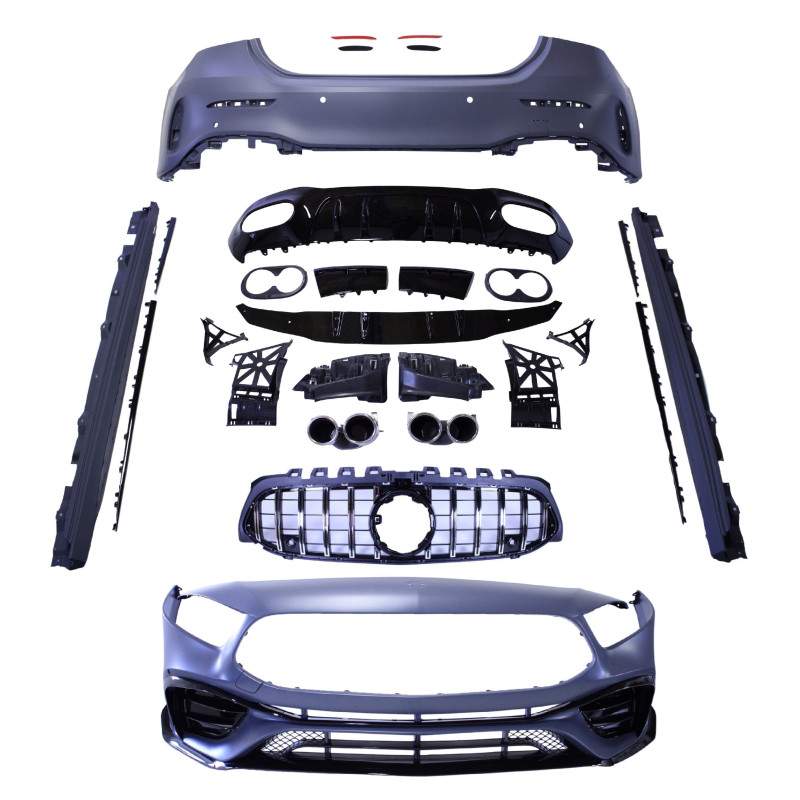 Bodykit kompatibilní se vzhledem Mercedes-Benz třídy A V177 A45 AMG