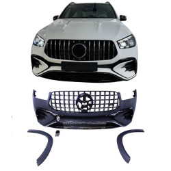 Esine kaitseraua kaitseraua Mercedes GLE SUV W167 ja GLE kupee C167 jaoks